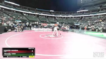 132-4A Champ. Round 1 - Michael Saba, Air Academy vs Hunter Waneka, Erie