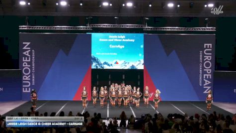 Jessie Leigh Dance & Cheer Academy - Carn4ge [2026 IASF L4 - Open - Coed Day 2] 2026 The European Summit