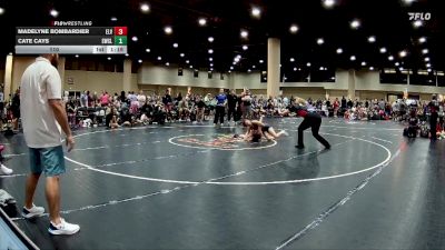 110 lbs Round 1 (4 Team) - Cate Cays, Stars WC vs Madelyne Bombardier, Elevation WC
