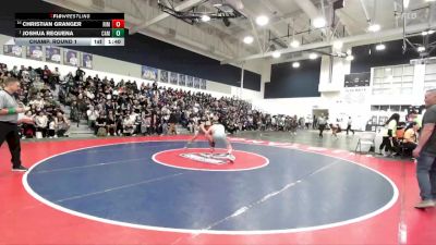 138 lbs Champ. Round 1 - Joshua Requena, Camarillo vs Christian Granger, Rim Of The World