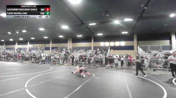 95 lbs Consi Of 8 #1 - Alexander Naccarati-Cholo, Grindhouse WC vs Cato Rickel-Cru, Team Aggression