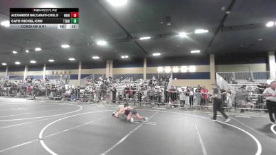 95 lbs Consi Of 8 #1 - Alexander Naccarati-Cholo, Grindhouse WC vs Cato Rickel-Cru, Team Aggression