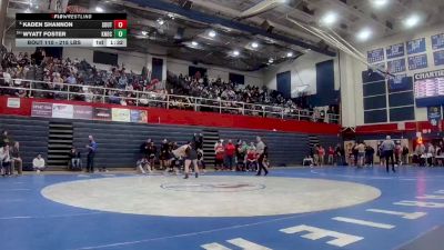 215 lbs Round Of 16 - Kaden Shannon, Southmoreland vs Wyatt Foster, Knoch