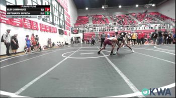 126-132 lbs Quarterfinal - Elei Dominguez, Elk City vs Keyshawn Sepeda, Blackwell Wrestling Club