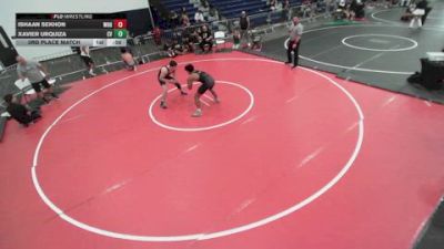 175 lbs 3rd Place Match - Ishaan Sekhon, Woodbridge vs Xavier Urquiza, Canyon View