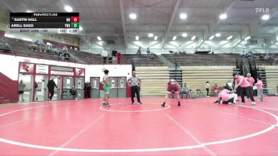 190 lbs Cons. Round 5 - Eastin Hall, Mt Vernon vs Arell Sago, Yorktown Wrestling Club