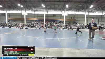 190 lbs Champ. Round 2 - Hudson Snook, Les Bois Junior High School vs Draden Miller, Kuna