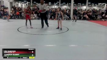 56 lbs Round 2 (10 Team) - Cameron Gilbert, ACES vs Cru Babcock, Brawler Elite