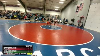 150B Cons. Semi - Garrett Hager, Torrington vs Isaiah Braxton, Natrona County