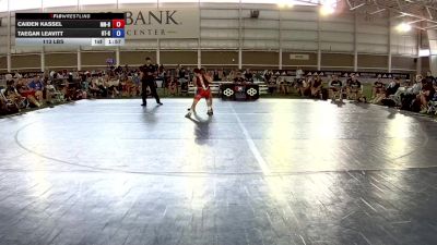 120 lbs Caiden Kassel, Minnesota Blue vs Taegan Leavitt, Utah Gold