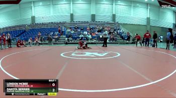 195 lbs Finals (2 Team) - Dakota Berrier, Portage Wrestling Club vs London McBee, Dragon Wrestling Club