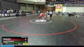 3A 152 lbs 5th Place Match - Percie Hatfield, Oak Harbor vs Yasar Faizi, Kent Meridian