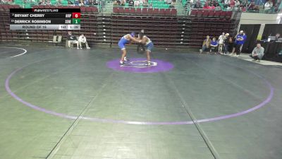 215 lbs Round Of 16 - Bryant Cherry, Airport vs Derrick Robinson, Seneca