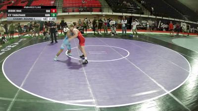 120 lbs Champ. Round 1 - Jesse Rae, Idaho vs Cy Yasutake, Hawaii