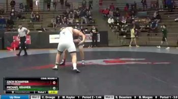 285 lbs Cons. Round 4 - Michael Kramer, Lindenwood vs Zach Schaffer, UNC-Pembroke