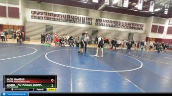 126 lbs Quarterfinal - Julius Tautaioleu Bernard, Taylorsville vs Jack Mantas, Jordan Junior Wrestling