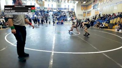 144 lbs Semifinals (8 Team) - Nolan West, Merritt Island vs Bruce Li, Mater Lakes Academy