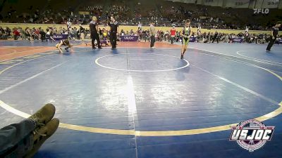 73 lbs Consolation - Judah Pendergraft, Blaine County Grapplers vs Carter Schmedt, Saints Wrestling Club