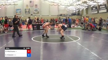 65 kg Consi Of 64 #2 - Ryan Matthews, University Of Akron vs Kevin Kissane, Unattached