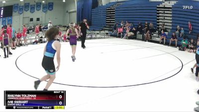 85 lbs Round 5 (6 Team) - Rhilynn Tolzman, Minnesota Storm Girls vs Ivie Swihart, Kansas Girls