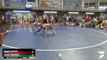 85 lbs Placement Matches (8 Team) - Mason Treadway, The Untouchables Purple vs Mason Davison, TNWCC