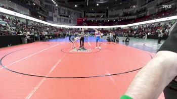 126 lbs Quarterfinal - Parker Fazio, Emmett vs Ayden Caywood, Nampa