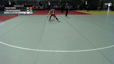 88 lbs Quarterfinal - Isaac Morin, Bemidji vs Lee Bottelberghe, Minneota