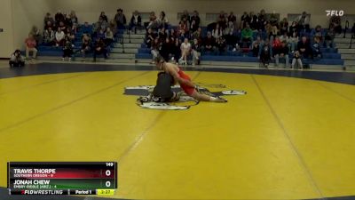 149 lbs Jonah Chew, Embry-Riddle (Ariz.) vs Travis Thorpe, Southern Oregon