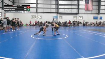 113 lbs Allday - DANIEL MARTIN, MAT RATS WRESTLING CLUB vs Evan Leadbetter, HANOVER HAWKEYE