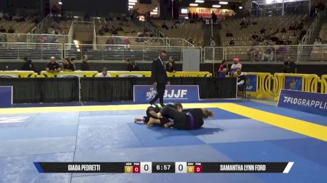 Samantha Lynn Ford vs Giada Pedretti 2025 Pan Jiu Jitsu IBJJF Championship