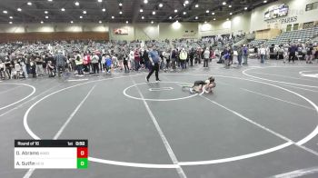 46 lbs Round Of 16 - Deacon Abrams, Argonaut Jr Mustangs vs Alison Sutfin, VC Outlaws