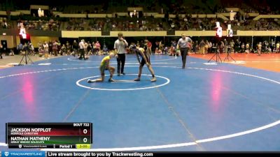 90 lbs Quarterfinal - Jackson Nofplot, Norfolk Christian vs Nathan Matheny, Great Bridge Wildcats