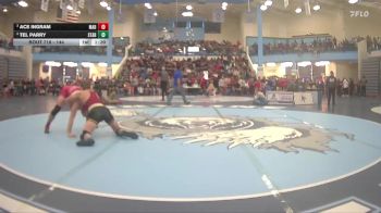 144 lbs Semifinal - Ace Ingram, Madison vs Tel Parry, Star Valley High School