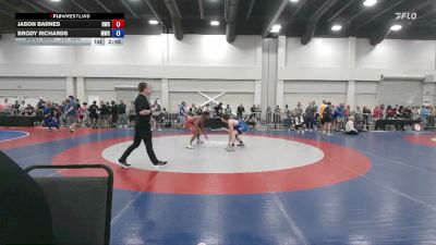 157 lbs Cons. Rd Of 32 - Jason Barnes, Heatwave Wrestling Club vs Brody Richards, Mustang Wrestling Club
