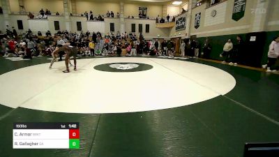 150 lbs Round Of 16 - Churhill Armor, Brockton vs Rory Gallagher, Oliver Ames