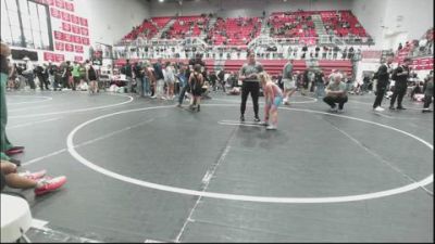 66 lbs Semifinal - Aspen Shelton, Team Tulsa Wrestling Club vs Summer Sleeper, Darko Valley Wolf Pack