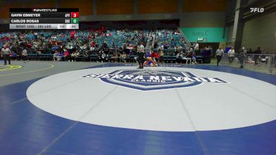 285 lbs Consi Of 32 #2 - Gavin Ebmeyer, Apple Valley vs Carlos Rosas, Stansbury