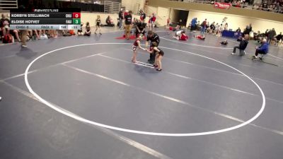 Girls K-8 - 52 Hazel Bernard, Chatfield-Girls vs Darla Krause, Farmville-Girls