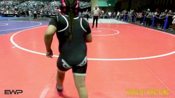 110 lbs Quarterfinal - Madisen Whalen, FLOW Academy vs Alex Frank, Toppenish Bad Boys Wrestler