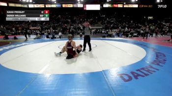 6A 138 lbs Cons. Round 1 - Kaias Frogley, Centennial vs Derek Williams, Highland-P