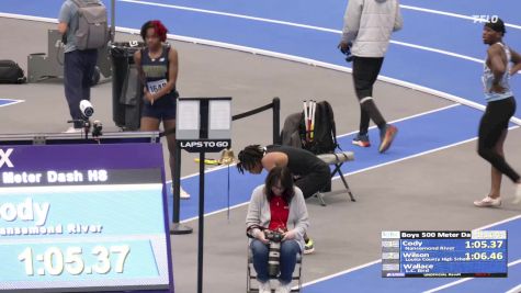 High School Boys' 500m, Finals 1