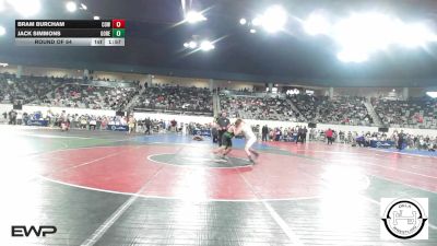 161 lbs Round Of 64 - Bram Burcham, Coweta vs Jack Simmons, Gore Public Schools