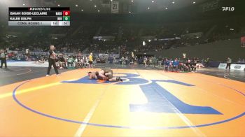 4A Boys 285 lbs Cons. Round 1 - Isaiah Boise-LeClaire, Madras Boys vs Kaleb Delph, North Bend Boys