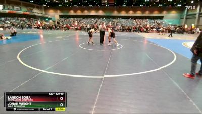 129-131 lbs Round 3 - Landon Boisa, Nevada Elite Wrestling vs Jonah Wright, Gold Rush Reno