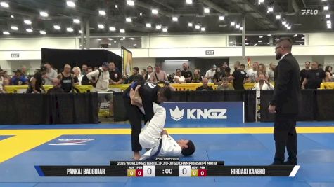 Hiroaki Kaneko vs Pankaj Badgujar 2026 World Master IBJJF Jiu-Jitsu Championship