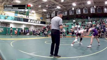 150 lbs Cons. Round 5 - Geronimo Thomas, Middletown High School vs Eli Guerra, Lebanon