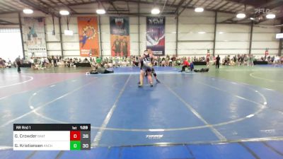 220 lbs Rr Rnd 1 - Garrett Crowder, 84 Athletes Black vs Gavin Kristiansen, Anchor Wrestling Club