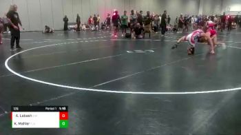 126 lbs Cons. Round 2 - Andrew Labash, Irons Elite Wrestling vs Kyle Mahler, Florida