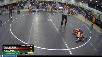 98 lbs Semifinal - Fynn Reinerio, Hugoton Wrestling Club vs Wyatt Wolf, CrassTrained: Weigh In Club