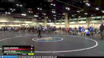 100 lbs Round 7 (10 Team) - Ashlyn Leslie, Beauty And The Creason Iowa vs Olivia Anderson, SD Fire